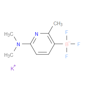 potassium (6-(dimethylamino)-2-methylpyridin-3-yl)trifluoroborate