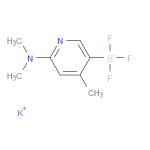potassium (6-(dimethylamino)-4-methylpyridin-3-yl)trifluoroborate