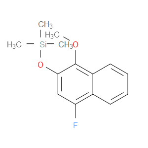 ((4-fluoro-1-methoxynaphthalen-2-yl)oxy)trimethylsilane