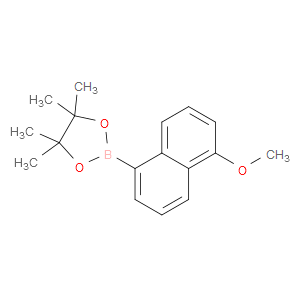2-(5-methoxynaphthalen-1-yl)-4,4,5,5-tetramethyl-1,3,2-dioxaborolane