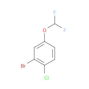 2-bromo-1-chloro-4-(difluoromethoxy)benzene