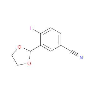 3-(1,3-dioxolan-2-yl)-4-iodobenzonitrile