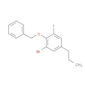 2-(benzyloxy)-1-bromo-3-iodo-5-propylbenzene