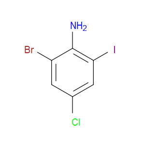 2-bromo-4-chloro-6-iodoaniline