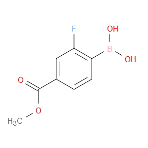 2-Fluoro-4-methoxycarbonylphenylboronic acid