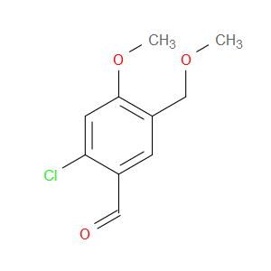 2-chloro-4-methoxy-5-(methoxymethyl)benzaldehyde