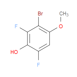 3-bromo-2,6-difluoro-4-methoxyphenol