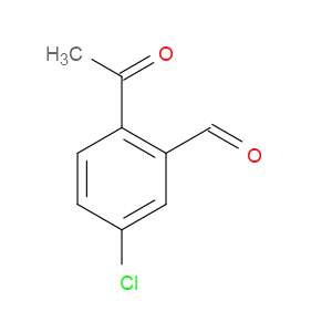 2-acetyl-5-chlorobenzaldehyde