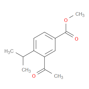 methyl 3-acetyl-4-isopropylbenzoate