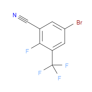 5-bromo-2-fluoro-3-(trifluoromethyl)benzonitrile