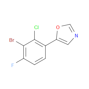 5-(3-bromo-2-chloro-4-fluorophenyl)oxazole