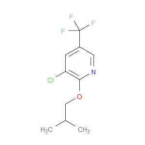 3-chloro-2-isobutoxy-5-(trifluoromethyl)pyridine