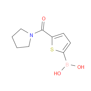 (5-(pyrrolidine-1-carbonyl)thiophen-2-yl)boronic acid