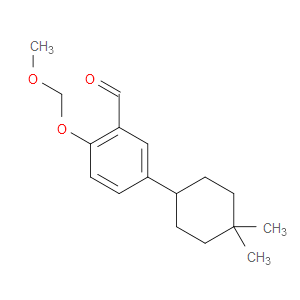 5-(4,4-dimethylcyclohexyl)-2-(methoxymethoxy)benzaldehyde