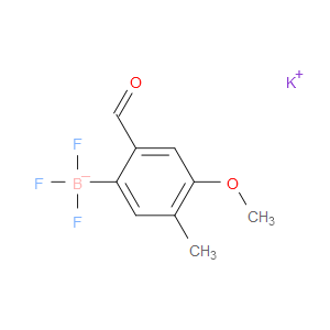 potassium trifluoro(2-formyl-4-methoxy-5-methylphenyl)borate