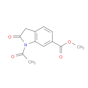 methyl 1-acetyl-2-oxoindoline-6-carboxylate