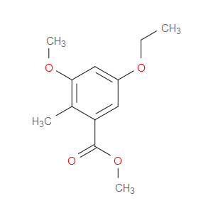 methyl 5-ethoxy-3-methoxy-2-methylbenzoate
