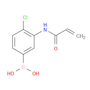 (3-acrylamido-4-chlorophenyl)boronic acid