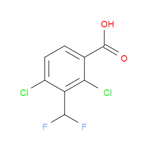 2,4-dichloro-3-(difluoromethyl)benzoic acid