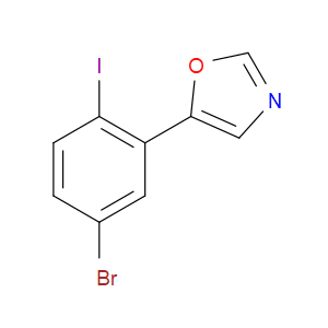 5-(5-bromo-2-iodophenyl)oxazole