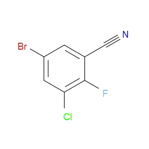 5-bromo-3-chloro-2-fluorobenzonitrile