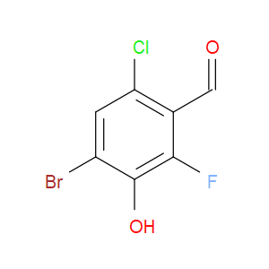 4-bromo-6-chloro-2-fluoro-3-hydroxybenzaldehyde