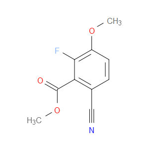 methyl 6-cyano-2-fluoro-3-methoxybenzoate