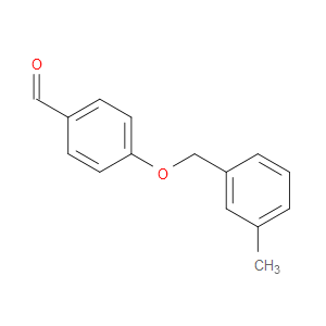 4-((3-methylbenzyl)oxy)benzaldehyde
