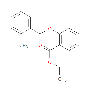 ethyl 2-((2-methylbenzyl)oxy)benzoate