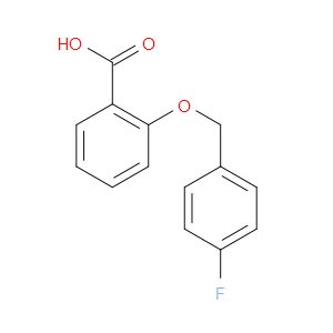 2-((4-fluorobenzyl)oxy)benzoic acid