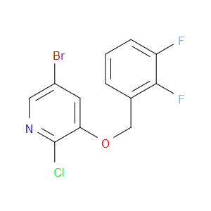 5-bromo-2-chloro-3-((2,3-difluorobenzyl)oxy)pyridine