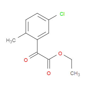 ethyl 2-(5-chloro-2-methylphenyl)-2-oxoacetate