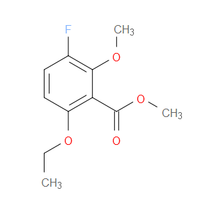 methyl 6-ethoxy-3-fluoro-2-methoxybenzoate