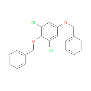 (((2,6-dichloro-1,4-phenylene)bis(oxy))bis(methylene))dibenzene