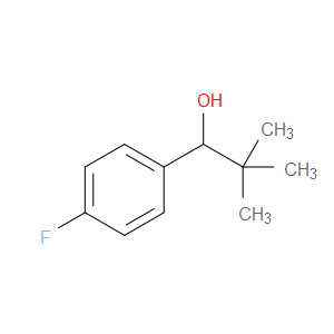 1-(4-fluorophenyl)-2,2-dimethylpropan-1-ol