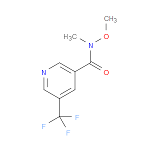 N-methoxy-N-methyl-5-(trifluoromethyl)nicotinamide