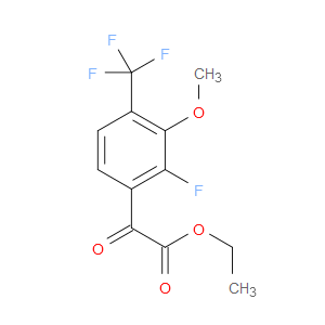 ethyl 2-(2-fluoro-3-methoxy-4-(trifluoromethyl)phenyl)-2-oxoacetate