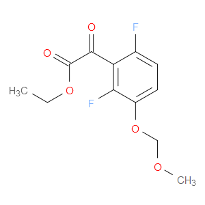 ethyl 2-(2,6-difluoro-3-(methoxymethoxy)phenyl)-2-oxoacetate