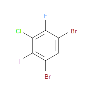 1,5-dibromo-3-chloro-2-fluoro-4-iodobenzene