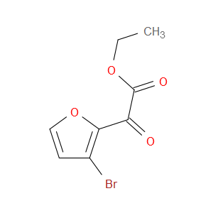 ethyl 2-(3-bromofuran-2-yl)-2-oxoacetate