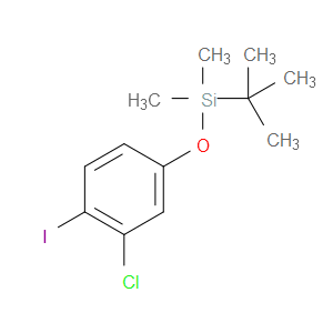tert-butyl(3-chloro-4-iodophenoxy)dimethylsilane