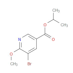 isopropyl 5-bromo-6-methoxynicotinate