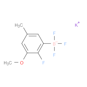 potassium trifluoro(2-fluoro-3-methoxy-5-methylphenyl)borate