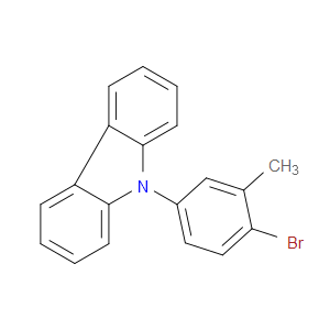 9-(4-bromo-3-methylphenyl)-9H-carbazole