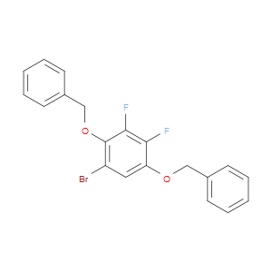 (((5-bromo-2,3-difluoro-1,4-phenylene)bis(oxy))bis(methylene))dibenzene