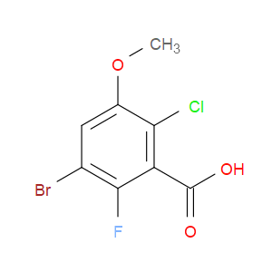 3-bromo-6-chloro-2-fluoro-5-methoxybenzoic acid
