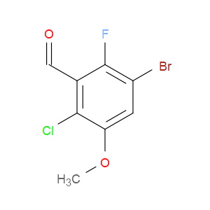 3-bromo-6-chloro-2-fluoro-5-methoxybenzaldehyde