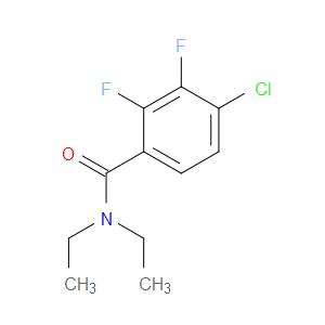 4-chloro-N,N-diethyl-2,3-difluorobenzamide