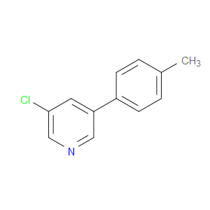 3-chloro-5-(p-tolyl)pyridine
