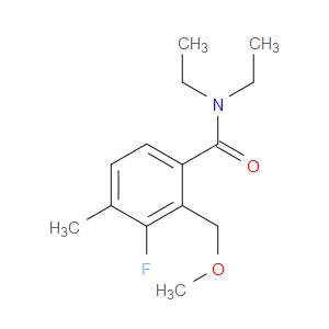 N,N-diethyl-3-fluoro-2-(methoxymethyl)-4-methylbenzamide